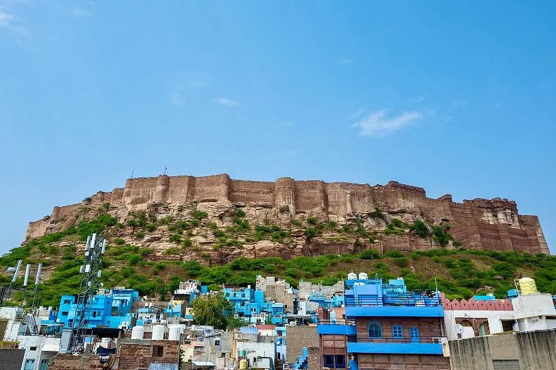 Jodhpur is a city built around its fort. The first circle is the ‘old city’ built centuries ago. Image: Unsplash 